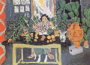 Henri Matisse Interior with an Etruscan Vase (mk35) china oil painting artist